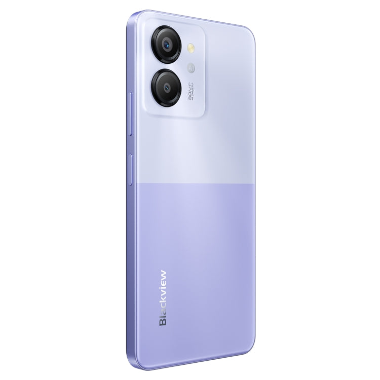 [HK Warehouse] Blackview COLOR 8, 8GB+128GB, Fingerprint & Face Identification, 6.75 inch Android 13 Unisoc T616 Octa Core up to 2.2GHz, Network: 4G, OTG(Wisteria Purple) - Blackview by Blackview | Online Shopping UK | buy2fix
