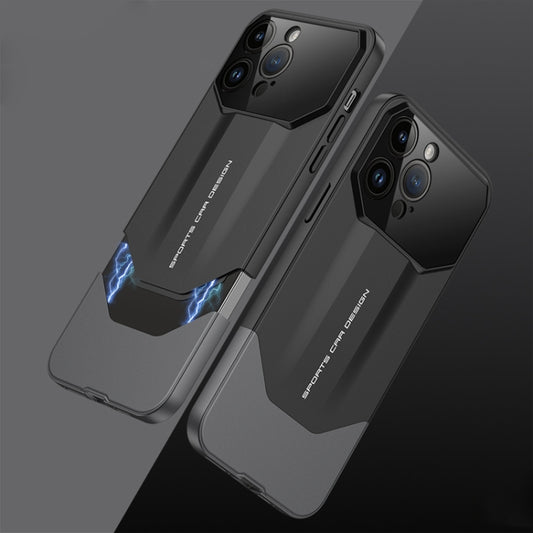 For iPhone 15 Pro GKK Imitation Ultimate Design All-inclusive Shockproof Phone Case(Balck) - iPhone 15 Pro Cases by GKK | Online Shopping UK | buy2fix