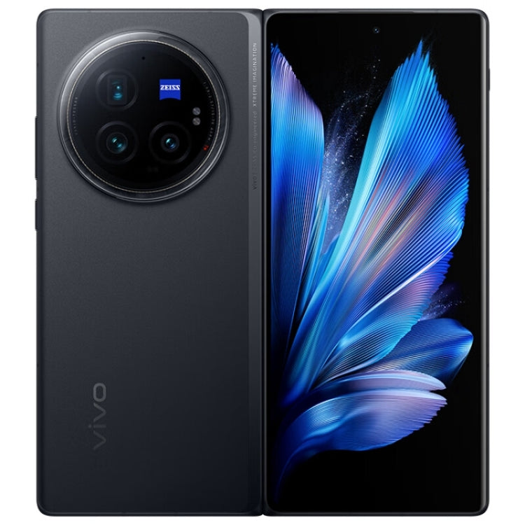 vivo X Fold3 Pro, 16GB+1TB, Face ID / Fingerprint Identification, 8.03 inch + 6.53 inch Android 14 OriginOS 4 Snapdragon 8 Gen 3 Octa Core 3.3GHz, OTG, NFC, Network: 5G(Black) - vivo by vivo | Online Shopping UK | buy2fix