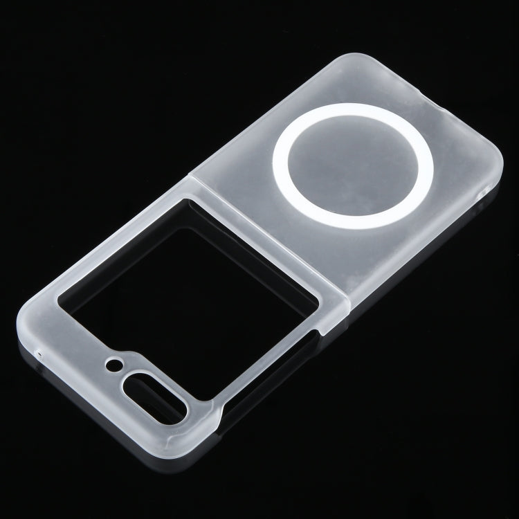 For Samsung Galaxy Z Flip6 MagSafe All-Inclusive Shockproof PC Phone Case(Transparent) - Galaxy Z Flip6 5G Cases by buy2fix | Online Shopping UK | buy2fix