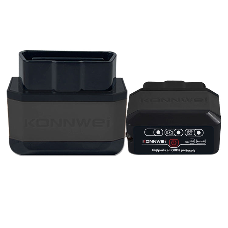 KONNWEI KW905 Bluetooth 5.0 Car OBD2 Scanner Support Android & iOS(Black) - Code Readers & Scan Tools by KONNWEI | Online Shopping UK | buy2fix