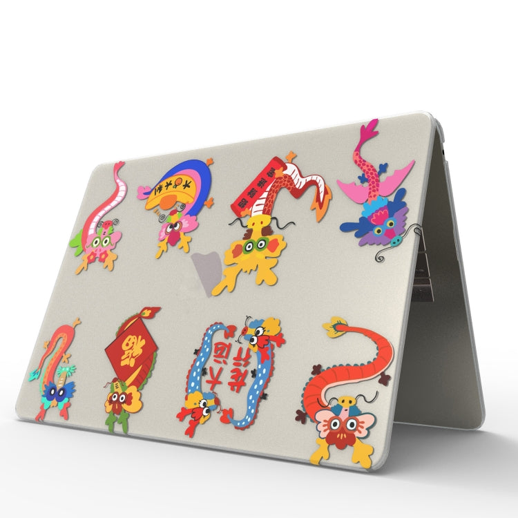 For MacBook Air 13.3 A1932 / A2179 / A2337 UV Printed Pattern Laptop Frosted Protective Case(DDC-1677) - MacBook Air Cases by buy2fix | Online Shopping UK | buy2fix