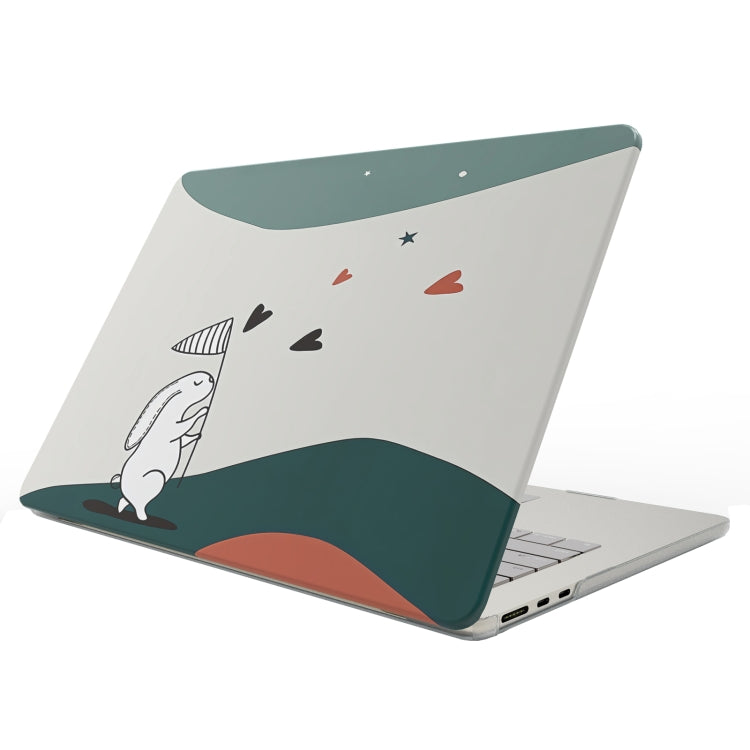 For MacBook Pro 13.3 A2338/A2251/A2289/A2159 UV Printed Pattern Laptop Frosted Protective Case(DDC-114) - MacBook Pro Cases by buy2fix | Online Shopping UK | buy2fix