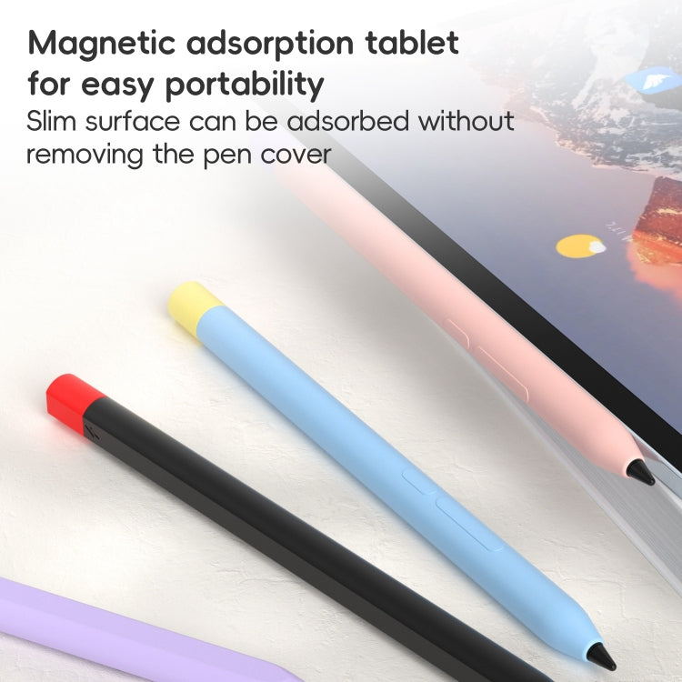 For Xiaomi Focus Pen III Stylus Pen Contrast Color Silicone Protective Case(Green) - Pencil Accessories by buy2fix | Online Shopping UK | buy2fix