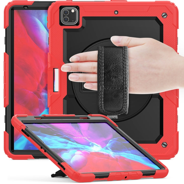 For iPad Pro 13 2024 Silicone + PC Tablet Protective Case(Red+Black) - iPad Pro 13 2024 Cases by buy2fix | Online Shopping UK | buy2fix