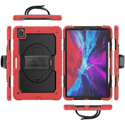 For iPad Pro 13 2024 Silicone + PC Tablet Protective Case(Red+Black) - iPad Pro 13 2024 Cases by buy2fix | Online Shopping UK | buy2fix