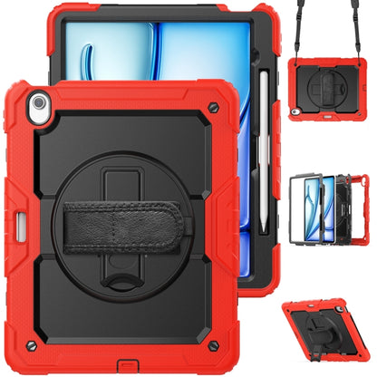 For iPad Air 13 2024 Silicone + PC Tablet Protective Case(Red+Black) - iPad Air 13 2024 Cases by buy2fix | Online Shopping UK | buy2fix