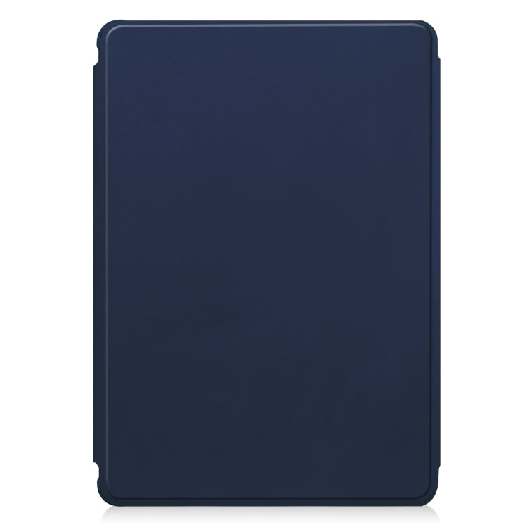 For iPad Pro 11 2024 Transparent Rotation Smart Leather Tablet Case(Dark Blue) - iPad Pro 11 2024 Cases by buy2fix | Online Shopping UK | buy2fix