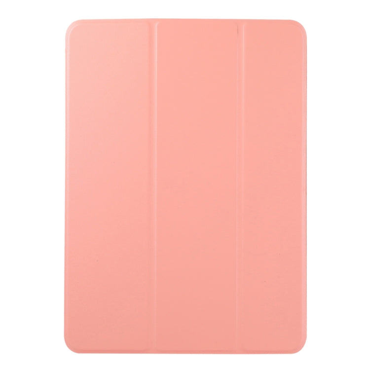 For iPad Pro 11 2024 Double-sided Clip Non-buckle Magnetic PU Smart Tablet Case(Orange) - iPad Pro 11 2024 Cases by buy2fix | Online Shopping UK | buy2fix