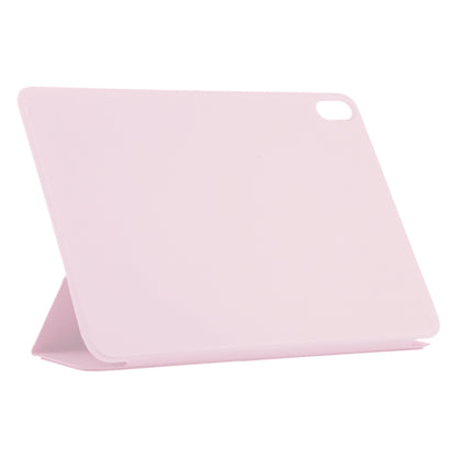 For iPad Air 11 2024 Double-sided Clip Non-buckle Magnetic PU Smart Tablet Case(Pink) - iPad Air 11 2024 Cases by buy2fix | Online Shopping UK | buy2fix