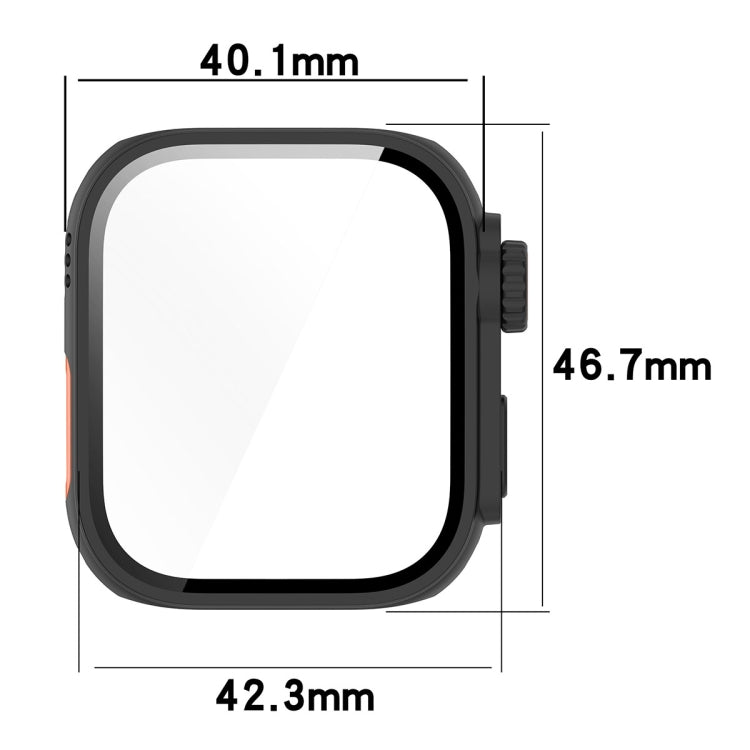 For Huawei Watch Fit3 PC + Tempered Glass Film Full Coverage Watch Protective Case(Starlight) - Watch Cases by buy2fix | Online Shopping UK | buy2fix