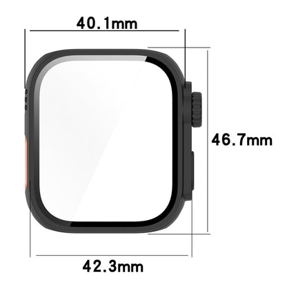 For Huawei Watch Fit3 PC + Tempered Glass Film Full Coverage Watch Protective Case(Starlight) - Watch Cases by buy2fix | Online Shopping UK | buy2fix