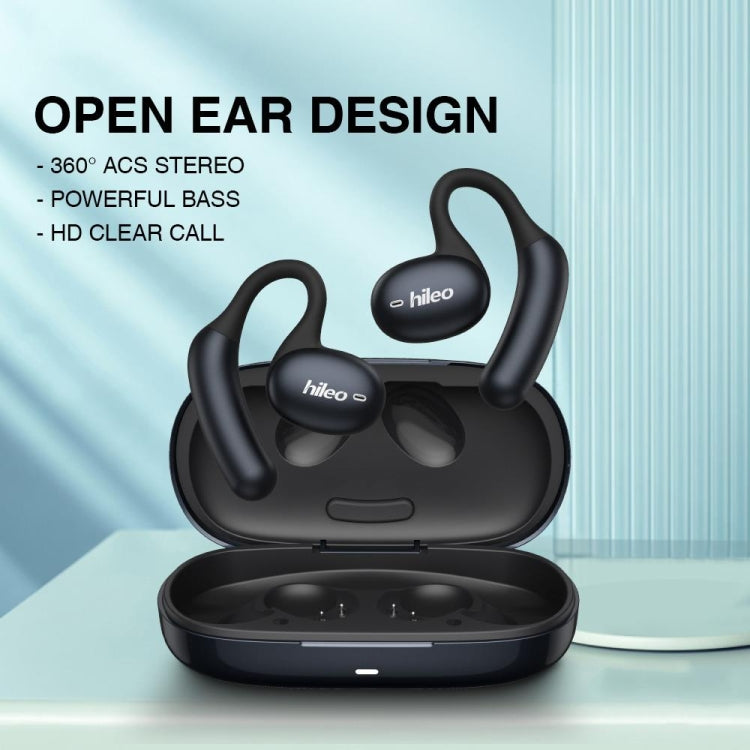 Hileo Hi96 TWS Touch Control IPX5 Waterproof Wireless Earphone(Black) - TWS Earphone by Hileo | Online Shopping UK | buy2fix