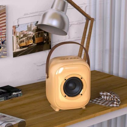 NewRixing NR168W Portable Colorful Bluetooth Speaker Home Dual Mic Karaoke Speaker(Black) - Desktop Speaker by NewRixing | Online Shopping UK | buy2fix