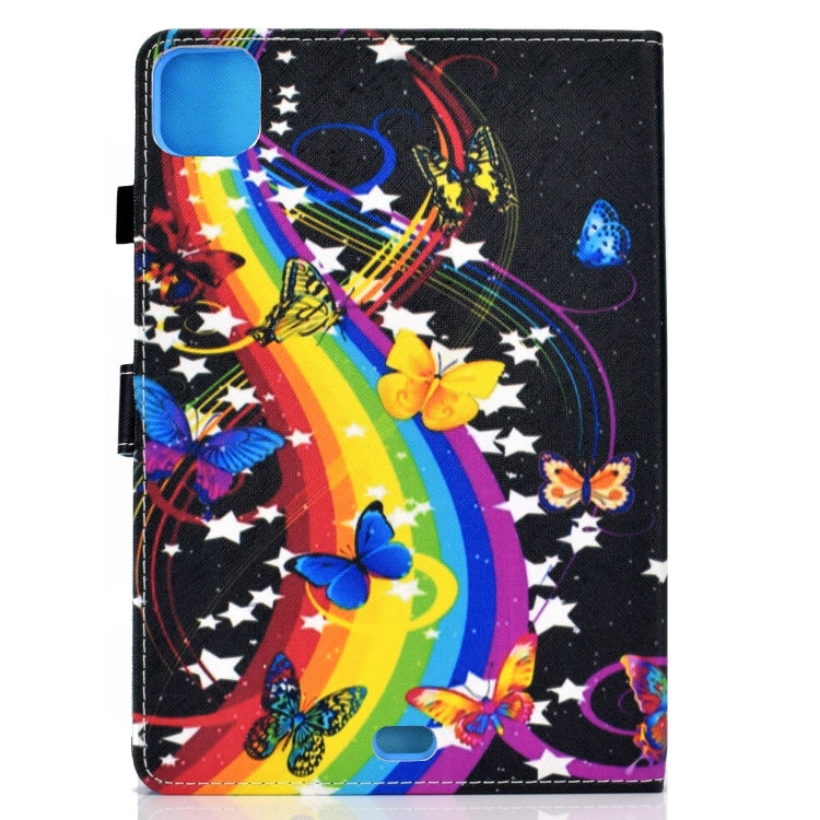 For iPad Pro 11 2024 Painted Stitching Smart Leather Tablet Case(Music Butterfly) - iPad Pro 11 2024 Cases by buy2fix | Online Shopping UK | buy2fix