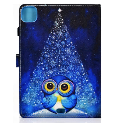 For iPad Pro 11 2024 Painted Stitching Smart Leather Tablet Case(Night Sky Owl) - iPad Pro 11 2024 Cases by buy2fix | Online Shopping UK | buy2fix