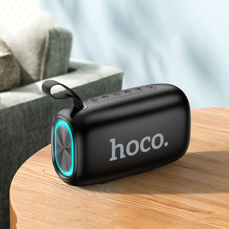 hoco HC25 Radiante Sports Bluetooth 5.2 Speaker Support TWS / FM(Grey) - Desktop Speaker by hoco | Online Shopping UK | buy2fix