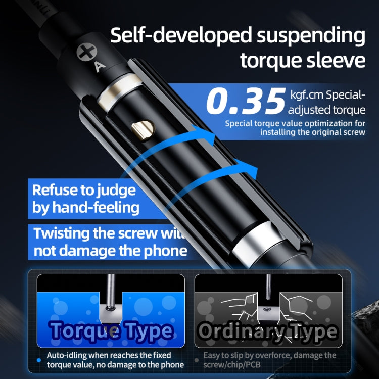 QianLi iWhale Special S2 Steel Magnetic Torque 3D Screwdriver, Model:E T2 Torx 0.35 - Screwdriver by QIANLI | Online Shopping UK | buy2fix