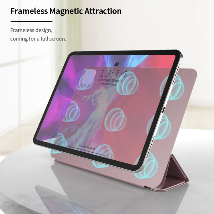 For iPad Pro 13 2024 Ultra-thin Double-sided Clip Magnetic Smart Tablet Case(Sky Blue) - iPad Pro 13 2024 Cases by buy2fix | Online Shopping UK | buy2fix