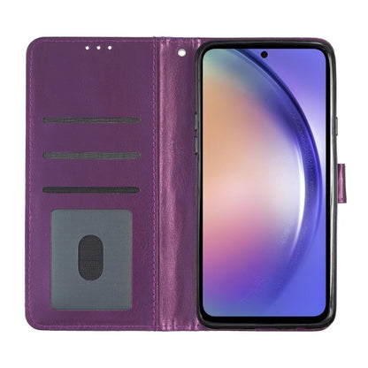 For Google Pixel 9 / 9 Pro Glitter Powder Flip Leather Phone Case(Purple) - Google Cases by buy2fix | Online Shopping UK | buy2fix