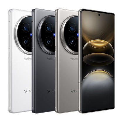 vivo X100 Ultra, 16GB+512GB, Face ID / Fingerprint Identification, 6.78 inch Android 14 OriginOS 4 Snapdragon 8 Gen 3 Octa Core, OTG, NFC, Network: 5G, Support Google Play(Titanium) - vivo by vivo | Online Shopping UK | buy2fix