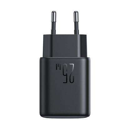 JOYROOM JR-TCF23 25W USB-C / Type-C Port Fast Charger Kit with Type-C to Type-C Cable, Plug:EU Plug(Black) - USB Charger by JOYROOM | Online Shopping UK | buy2fix