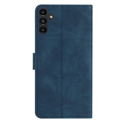 For Samsung Galaxy S25+ 5G Seven Butterflies Embossed Leather Phone Case(Blue) - Galaxy S25+ 5G Cases by buy2fix | Online Shopping UK | buy2fix