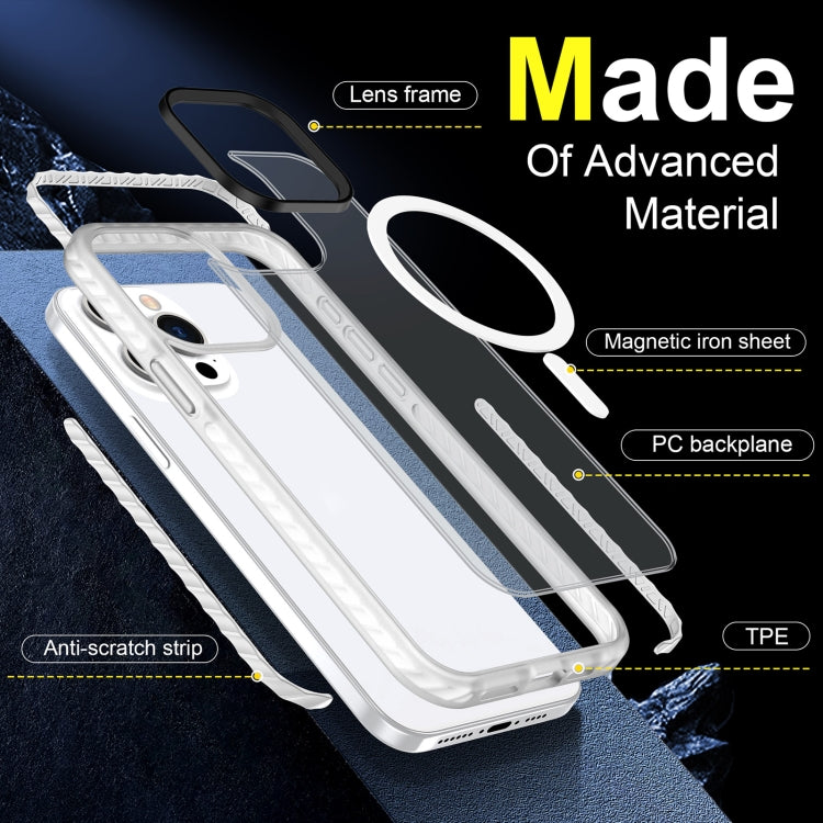 For iPhone 13 Pro Skin Feel Airbag Shockproof MagSafe Phone Case(Transparent) - iPhone 13 Pro Cases by buy2fix | Online Shopping UK | buy2fix