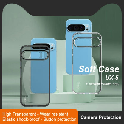 For Google Pixel 9 Pro XL IMAK UX-5 Series Transparent Shockproof TPU Protective Phone Case(Transparent) - Google Cases by imak | Online Shopping UK | buy2fix