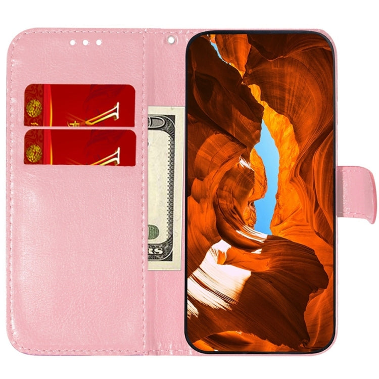 For Samsung Galaxy S25 5G Colorful Magnetic Buckle Leather Phone Case(Pink) - Galaxy S25 5G Cases by buy2fix | Online Shopping UK | buy2fix