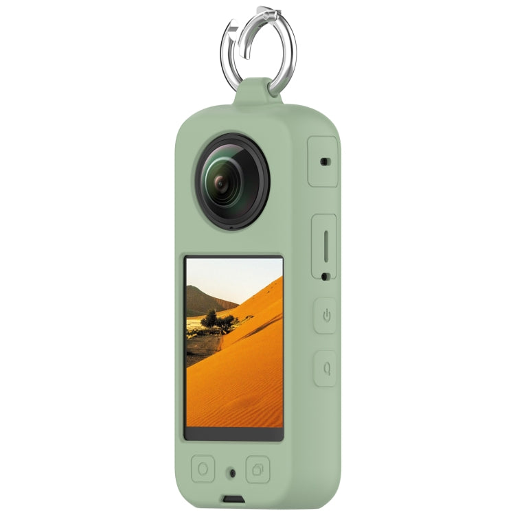 For Insta 360 X4 Portable Silicone Protective Case(Ice Green) - Case & Bags by buy2fix | Online Shopping UK | buy2fix