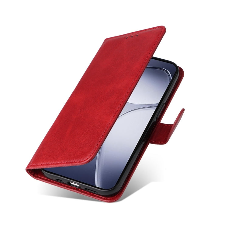 For Redmi K70 Ultra Classic Calf Texture Flip Leather Phone Case(Red) - Xiaomi Cases by buy2fix | Online Shopping UK | buy2fix