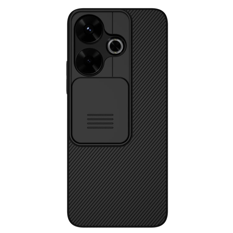 For Redmi Note 13R 5G / 13 4G NILLKIN Black Mirror Series Camshield PC Phone Case(Black) - Redmi 13 Cases by NILLKIN | Online Shopping UK | buy2fix