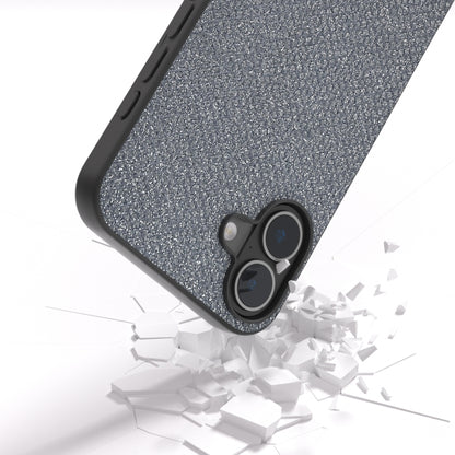 For iPhone 16 Diamond Black Frame Phone Case(Jewel Black) - iPhone 16 Cases by buy2fix | Online Shopping UK | buy2fix