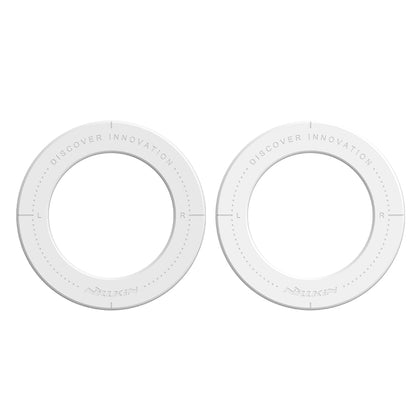 2pcs NILLKIN NKL12 Magnetic Ring Ultra(White) - Others Accessories by NILLKIN | Online Shopping UK | buy2fix