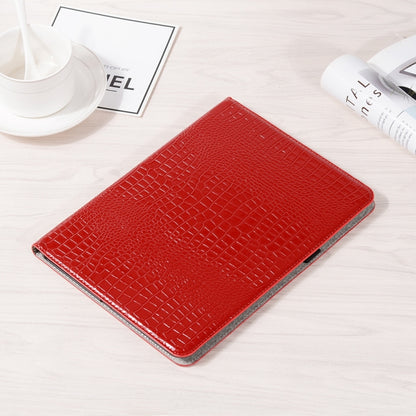 For iPad Pro 13  2024 Crocodile Texture Leather Tablet Case(Red) - iPad Pro 13 2024 Cases by buy2fix | Online Shopping UK | buy2fix