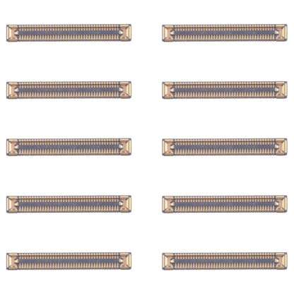 For Samsung Galaxy A24 4G SM-A245F 10pcs Motherboard LCD Display FPC Connector - Galaxy A Series Parts by buy2fix | Online Shopping UK | buy2fix