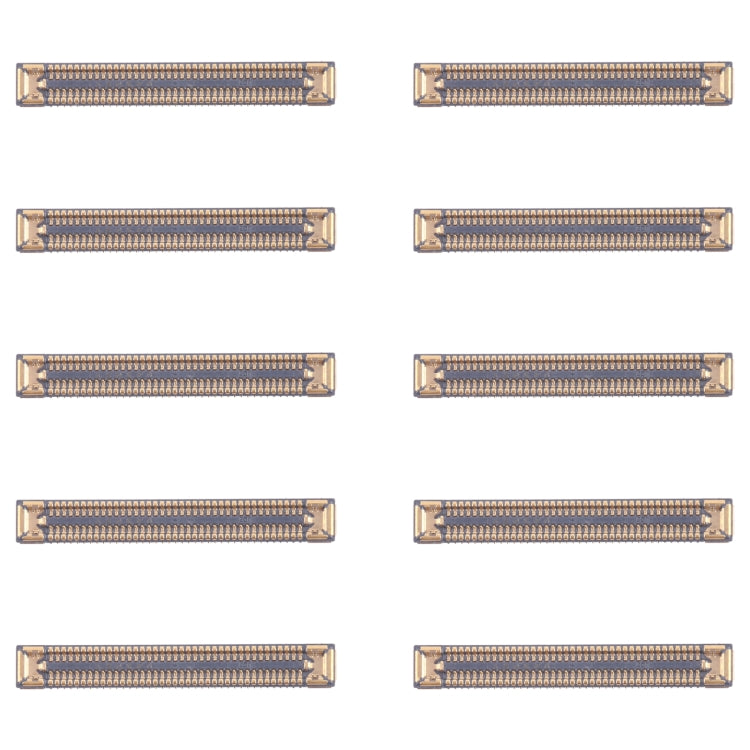 For Samsung Galaxy A34 SM-A346B 10pcs Motherboard LCD Display FPC Connector - Galaxy A Series Parts by buy2fix | Online Shopping UK | buy2fix