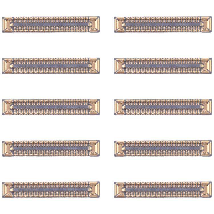 For Samsung Galaxy S22 Ultra 5G SM-S908B 10pcs Motherboard LCD Display FPC Connector - Galaxy S Series Parts by buy2fix | Online Shopping UK | buy2fix