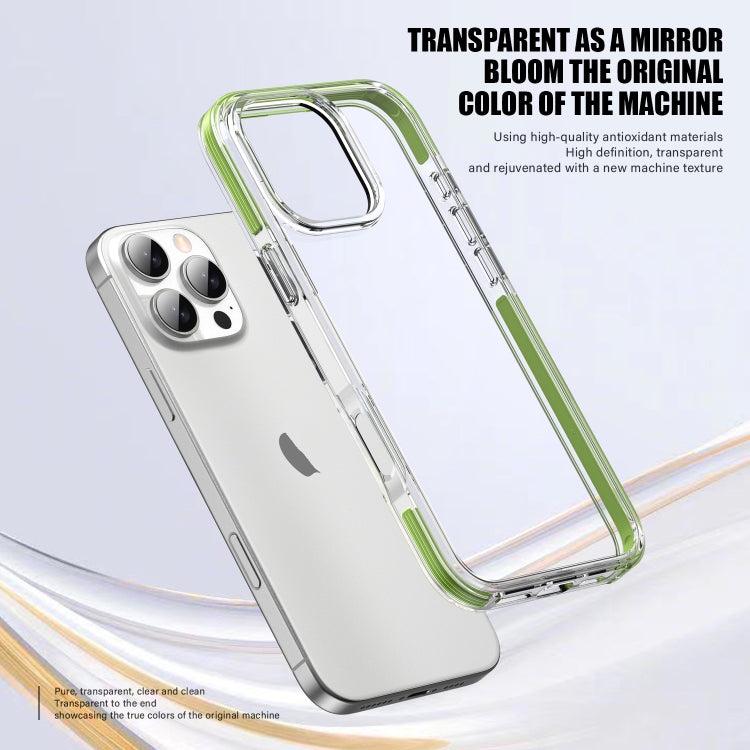 For iPhone 16 Plus TPE Airbag TPU+ PC Full Coverage Phone Case(Transparent) - iPhone 16 Plus Cases by buy2fix | Online Shopping UK | buy2fix