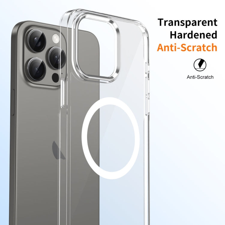 For iPhone 13 Pro Ice Feel HD Transparent MagSafe PC Full Coverage Phone Case(White) - iPhone 13 Pro Cases by buy2fix | Online Shopping UK | buy2fix