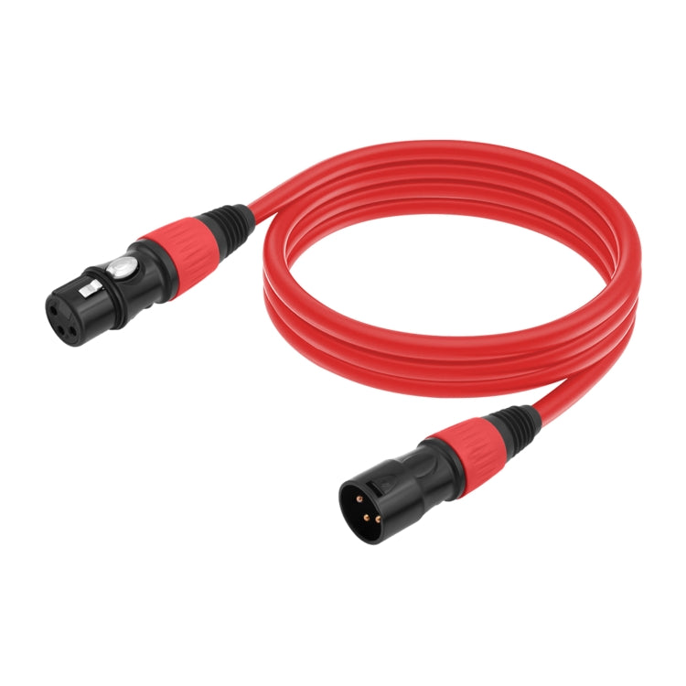 5 Color / Set JC1015 XLR 3pin Male to Female Audio Cable, Length:1.8m - Microphone Audio Cable & Connector by buy2fix | Online Shopping UK | buy2fix