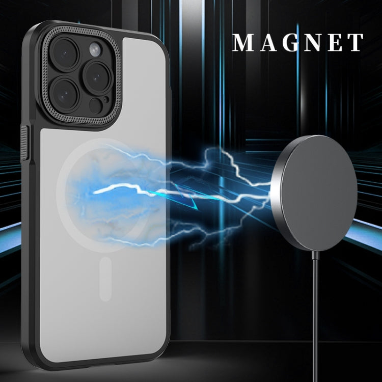 For iPhone 13 Pro Max Bodyguard MagSafe Magnetic Phone Case(Blue) - iPhone 13 Pro Max Cases by buy2fix | Online Shopping UK | buy2fix