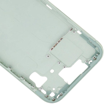 For iPhone 15 Middle Frame Bezel Plate with Side Keys + Card Tray, Version:CE EU Version(Green) - LCD Related Parts by buy2fix | Online Shopping UK | buy2fix