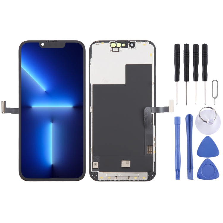 For iPhone 13 Pro Hard GX OLED LCD Screen with Digitizer Full Assembly - LCD Related Parts by buy2fix | Online Shopping UK | buy2fix