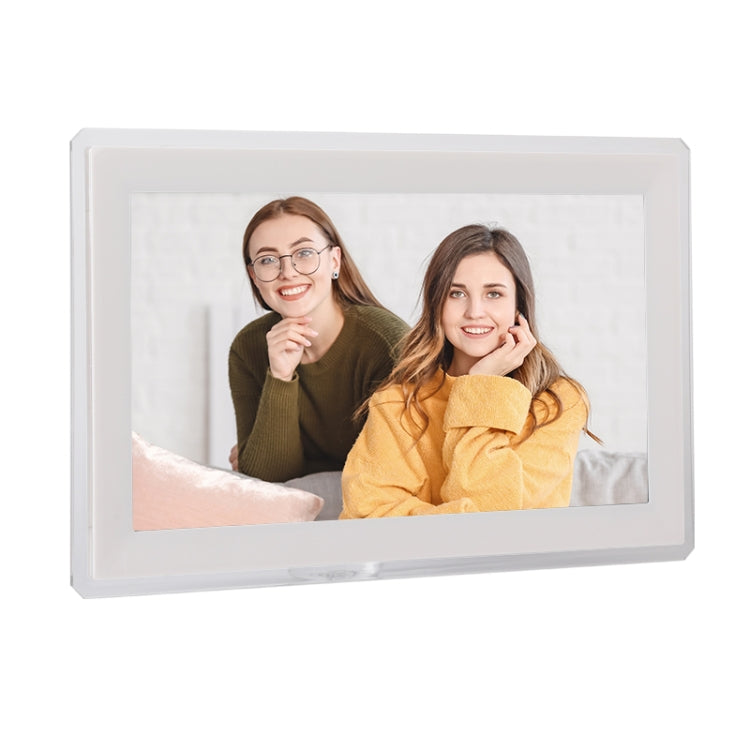 15.6 inch IPS Screen Digital Cloud Photo Frame Wall Mounted LED Advertising Machine, Plug Type:UK Plug(White) - 15 inch Above by buy2fix | Online Shopping UK | buy2fix