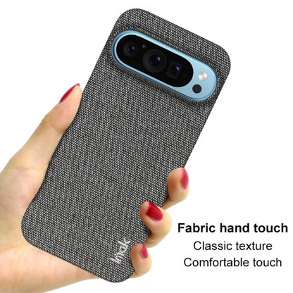 For Google Pixel 9 Pro XL imak Ruiyi Series Cloth Texture PU + PC Phone Case(Dark Grey) - Google Cases by imak | Online Shopping UK | buy2fix