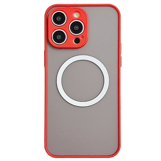 For iPhone 13 Pro Hawkeye Skin Feel MagSafe Phone Case(Red) - iPhone 13 Pro Cases by buy2fix | Online Shopping UK | buy2fix