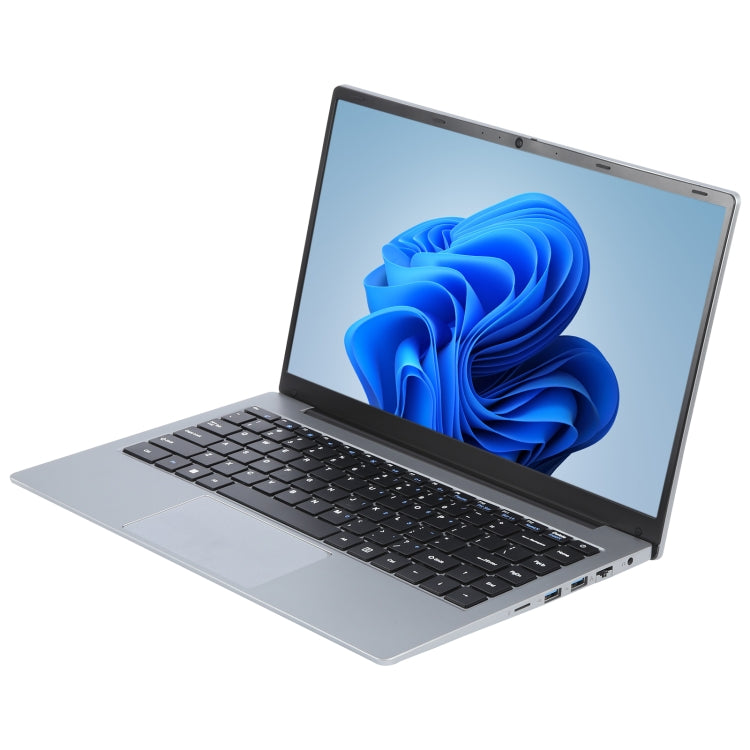 14 inch Windows 11 Laptop, 8GB+128GB, Gen 5th Intel Core i3 CPU, 180 Degree Rotation Axis(Silver) - Others by buy2fix | Online Shopping UK | buy2fix