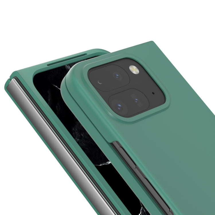 For Google Pixel 9 Pro Fold Skin Feel PC Phone Case(Deep Green) - Google Cases by buy2fix | Online Shopping UK | buy2fix